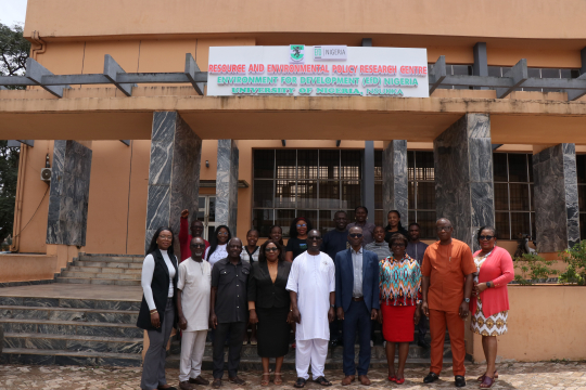 Revitalization workshop for research groups at EfD Nigeria  