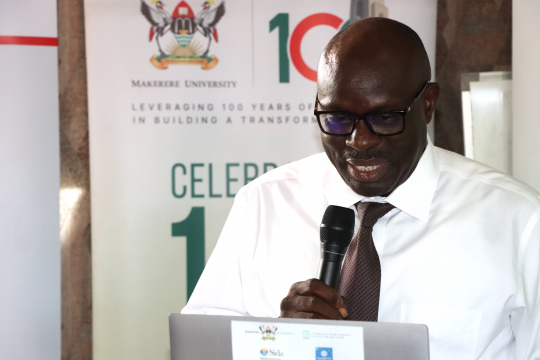 Sam Mugume Koojo, Ministry of  Finance. Photo: Petra Hansson.