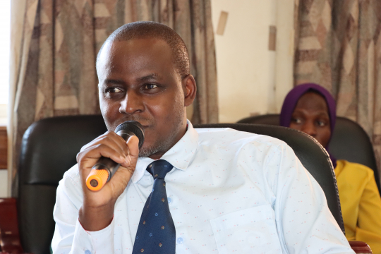 Isaac Mugume, Uganda Meteorological Authority.