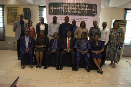 Workshop on e-waste and textile waste in Nigeria