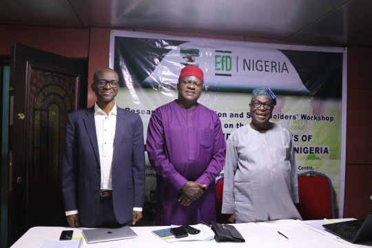 EfD Nigeria's workshop on Potential and Challenges of  Voluntary Carbon  Market 