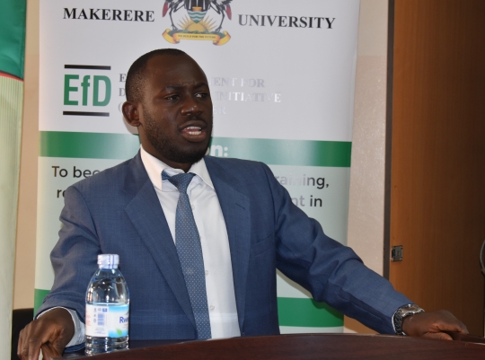 Mr. Peter Babyenda training participants