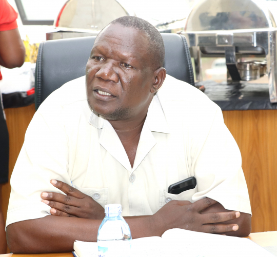  Stephen Mugabi, also Member of EfD-Mak Advisory board  represented the Permanent Secretary