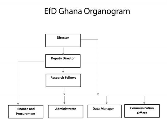 EfD Ghana Organogram