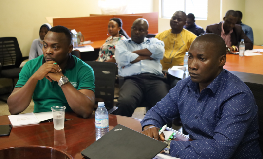 Some of the participants attending