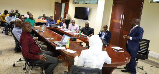 Participants attending the dissemination workshop