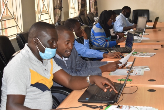 A section of the participants during the training