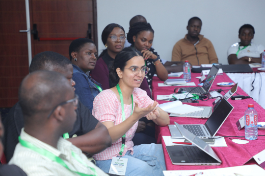 Participants described the workshop as interactive and engaging.