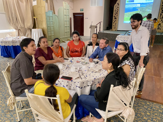 Participation of people from the rural communities of Manabí, Ecuador. Photo: EbA LAC.