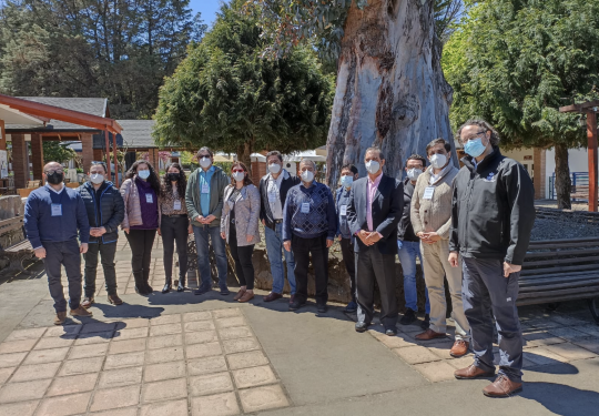 EfD Chile team with Cristóbal de La Maza