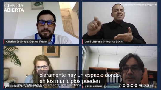 César Salazar talking about Circular Economy