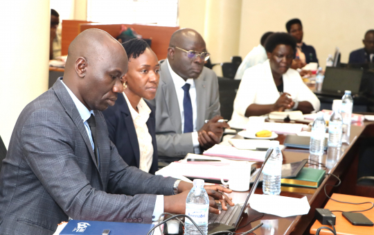 Some of the Board members attending the meeting