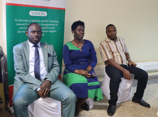 Some of the core staff attending the celebration