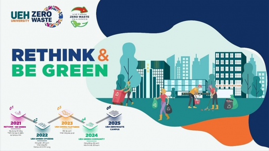 Rethink & be green in the first steps of the UEH zero-waste campus project