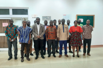 Workshop participants in a group photo