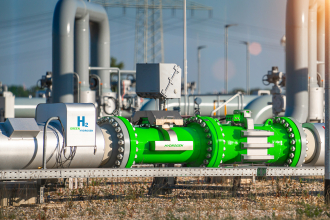 Green hydrogen renewable energy production pipeline