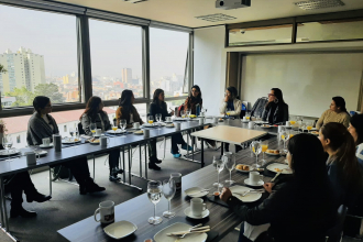 Brainstorm during WinEED breakfast. Photo by: WinEED team