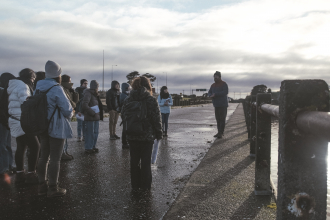 “Field work students program MADE, Universidad Austral de Chile, in Ancud 2025”