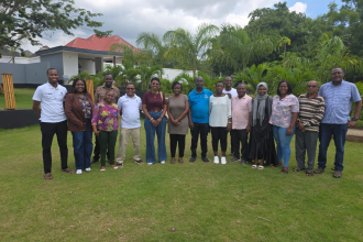 The EfDT team during the working session: Photo by EfDT