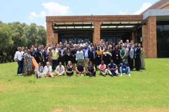 Group photo of participants at the close-out celebration