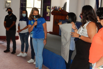 Participants share information about their water community organization