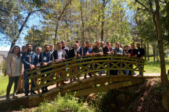 Participants of the workshop in Catillo Hot Springs (Parral)