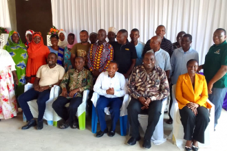 Some of the participants of the training workshop. Photo: EfD Tanzania.
