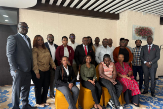 Stakeholders during a carbon market validation workshop. Photo:EfD Kenya