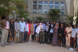 Group photo of the bootcamp participants at ESAMI -Arusha Tanzania