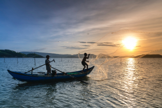 Vietnamese fishermen